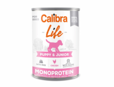 CALIBRA Dog Life Puppy&Junior Chicken & rice - vlhké krmivo pro psy - 400g