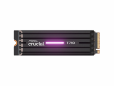 Crucial T710 - SSD - šifrovaný - 4 TB - interní - M.2 2280 - PCI Express 5.0 (NVMe) - TCG Opal Encryption 2.01 - integrovaný chladic