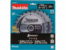 Makita  B-62985-2 EFFICUT Sägeblatt 165x20x25Z