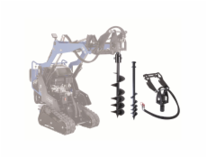 Scheppach SET pohonu pro zemní vrtáky + zemní vrtáky 100 a  200 mm