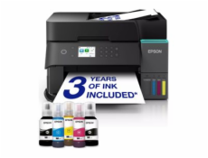 Epson EcoTank ET-3950 - Multifunkcní tiskárna - barva - tryskový - ITS - Legal (216 x 356 mm) (originální) - A4/Legal (média) - až 11.5 stran/min. (kopírování) - až 18 stran/min. (tisk) - 250 listy - 