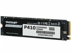 SSD Patriot Viper P410 M.2 PCI-Ex4 NVMe 1,4 500GB 5 GB/s (P410P500GM28H)