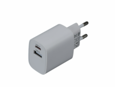 iGET PA20 - napájecí adaptér USB-A (10 W) a USB-C (20 W), univerzální a pro tablety iGET
