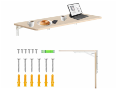 Maclean Skládací police 100x40cm MC-128 WD