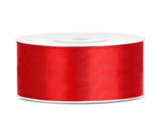 Dárková balicí stuha, červená, 2,5 cm x 3200 cm