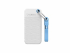 VERBATIM externí SSD 1TB Pocket SSD, USB-C, Bílá VERBATIM externí SSD 1TB Pocket SSD, USB-C, Bílá