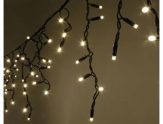 Světelný řetěz Icicle IP65, 18 m, teplá bílá, 714 LED