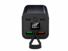 WG - Power Bank 20000 mAh, USB-C PD 18W + USB-A QC 3.0 22.5W, WG Medusa, černá