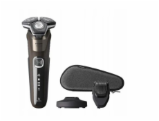 Elektrický holicí strojek pro muže, hnědý + pouzdro Philips série 5000 S5886/38