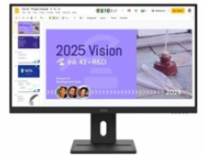 Lenovo ThinkVision E27Q-40 - LED monitor - 27  - 2560 x 1440 QHD @ 100 Hz - IPS - 350 cd/m? - 1500:1 - 4 ms - 2xHDMI, DisplayPort - reproduktory - havraní čerň