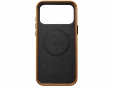 NOMAD kryt Traditional Leather Case MagSafe pro iPhone 17 Pro Max - English Tan