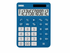 Kalkulačka DESQ XL, tmavě modrá Kalkulačka DESQ XL, tmavě modrá