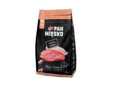 PAN MIĘSKO Veal with turkey XS - suché krmivo pro psy - 3kg