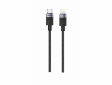 Kabel iPEAX 90010102 USB-C/Lightning 1m Black