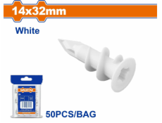 Wadfow Hmoždinka do sádrokartonu 14x32mm, sada 50 ks