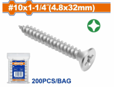 Wadfow Vrut samořezný ZH 4.8x32mm, sada 200 ks