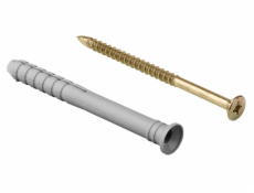 Wadfow Hmoždinka natloukací 8x80mm+vrut 4.8x83mm, sada 10 ks