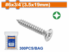 Wadfow Vrut samořezný ZH 3.5x19mm, sada 300 ks