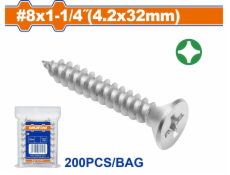 Wadfow Vrut samořezný ZH 4.2x32mm, sada 200 ks