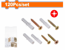 Wadfow Vrut do dřevotřísky sada 120ks