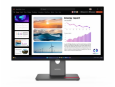 LENOVO LCD P24Q-40 - 23.8 ,IPS,16:9,2560x1440,120Hz,300cd/m2,1500:1,4ms(GtG),HDMI,DP,DPout,DC,USB Hub,Pivot