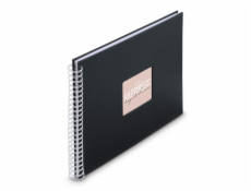 Hama  Fine Art  Spiral NewBlack 36x32 50 weiße Seiten    9832