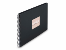 Hama  Fine Art  Spiral NewBlack 36x32 50 schwarze Seiten    9835
