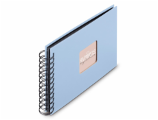 Hama  Fine Art  Spiral Lagune 24x17 50 schwarze Seiten    9863