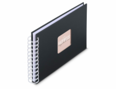 Hama  Fine Art  Spiral NewBlack 24x17 50 weiße Seiten    9830