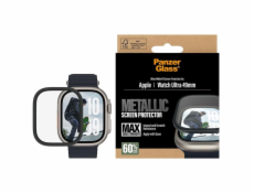 PanzerGlass ochranné sko Metallic pre Apple Watch Ultra 49mm - Black