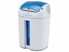 KOBRA skartovač +2 CC2/ příčný řez 1,9 x 13/ A4/ kapacita 7 listů/ objem koše 38l/ stupeň utajení P5/ modro-bílý