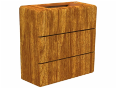 IMMAX LUXLINE venkovní LED nástěnné osvětlení, 6W, 3000K, 240V, IP54, ořechové dřevo