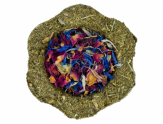 LIMARA Bezobilná krmná miska Goody Crunch Růže - Chrpa 50g