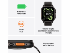 Apple Watch Ultra 3 Natural Titan, Blue 