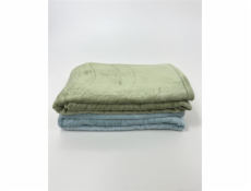 Přehoz Domoletti CORAL, světle modrý, 140 cm x 200 cm