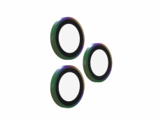 ZAGG Ochranná čočka Premium pro Apple iPhone 17 Pro/Pro Max/16 Pro/Pro Max/15 Pro/Pro Max - duhová