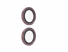 ZAGG Ochranná čočka Premium pro Apple iPhone 17/16/16+ - růžová třpytka