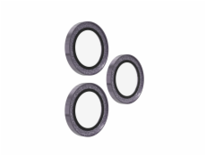 ZAGG Ochranná čočka Premium pro Apple 17 Pro/Pro Max/16 Pro/Pro Max/15 Pro/Pro Max - fialová třpytka