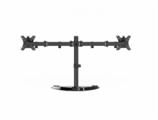 Gembird MS-D2ST-02 Stojan na monitor (otočný, naklápěcí, otočný), 13”-32”, černý