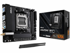 ASRock MB Sc AM5 A620AI WIFI  AMD A620A, 2xDDR5, 1xHDMI, WIFI