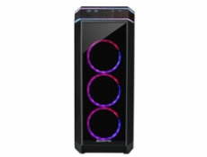 BAZAR - CHIEFTEC skříň STALLION II, ATX, 1x USB-C 3.2, 2x USB 3.1, 1x USB 2.0, 4x 120mm RGB Fan, černá - Po opravě (Komp