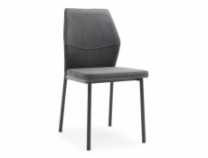 Jídelní židle Domoletti Augusta, černá/šedá