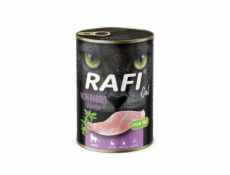 RAFI Cat Adult with rabbit - mokré krmivo pro kočky - 400g