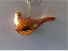 Vánoční hračka na stromeček Christmas Touch, 11 cm, sklo