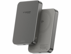 PanzerGlass empower bezdrátová Qi2 powerbanka 10000 mAh, MagSafe, grey