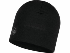 BUFF MERINO MIDWEIGHT BEANIE SOLID BLACK čepice BUFF MERINO MIDWEIGHT BEANIE SOLID BLACK čepice
