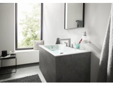 Nástěnný dávkovač tekutého mýdla Hansgrohe AddStoris, chrom