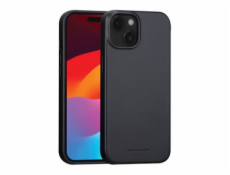 dbramante1928 Roskilde - Zadní kryt pro mobilní telefon - kompatibilita s MagSafe - kuže full-grain - cerná - pro Apple iPhone 15