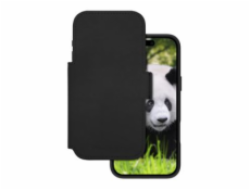 dbramante1928 Lynge - Pouzdro s klopou pro mobilní telefon - kompatibilita s MagSafe - kuže full-grain - cerná