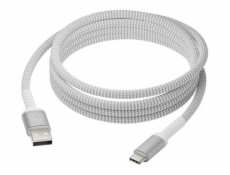 dbramante1928 re-charge - USB kabel - USB (M) do 24 pin USB-C (M) - USB 2.0 - 2.5 m - up to 36W power transfer, pletený kabel, 100% recycled plastic